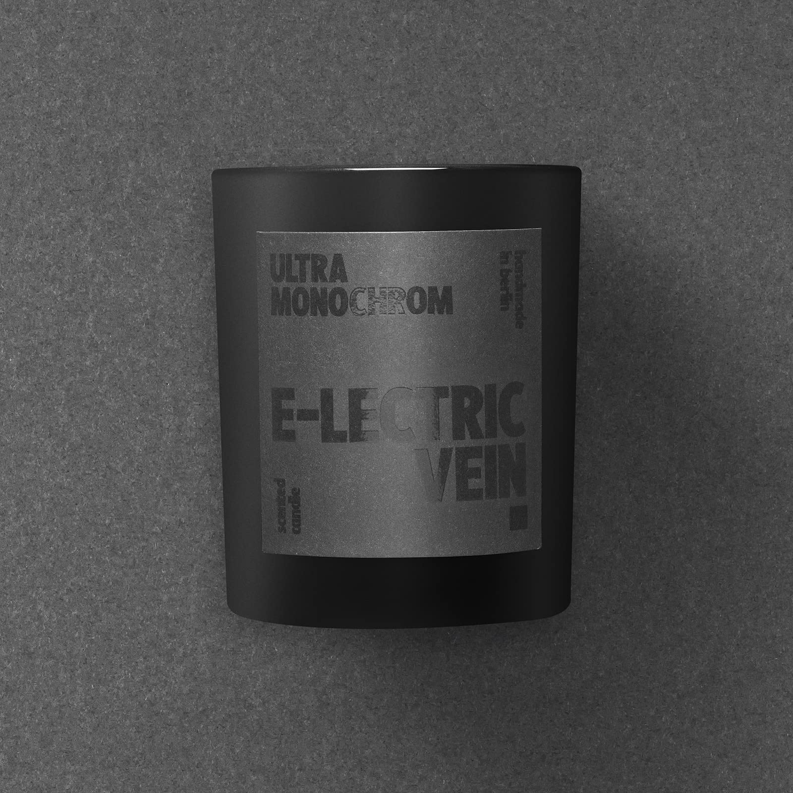 E-LECTRIC VEIN I Duftnote: Feige I Handgemachte Duftkerze mit Rapswachs I 220gr I 60 Std. Brenndauer I in Deutschland gefertigt