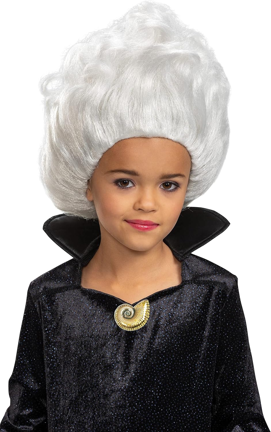 Ursula Wig for Kids, Official Disney The Little Mermaid Live Action Costume Headpiece, One Size