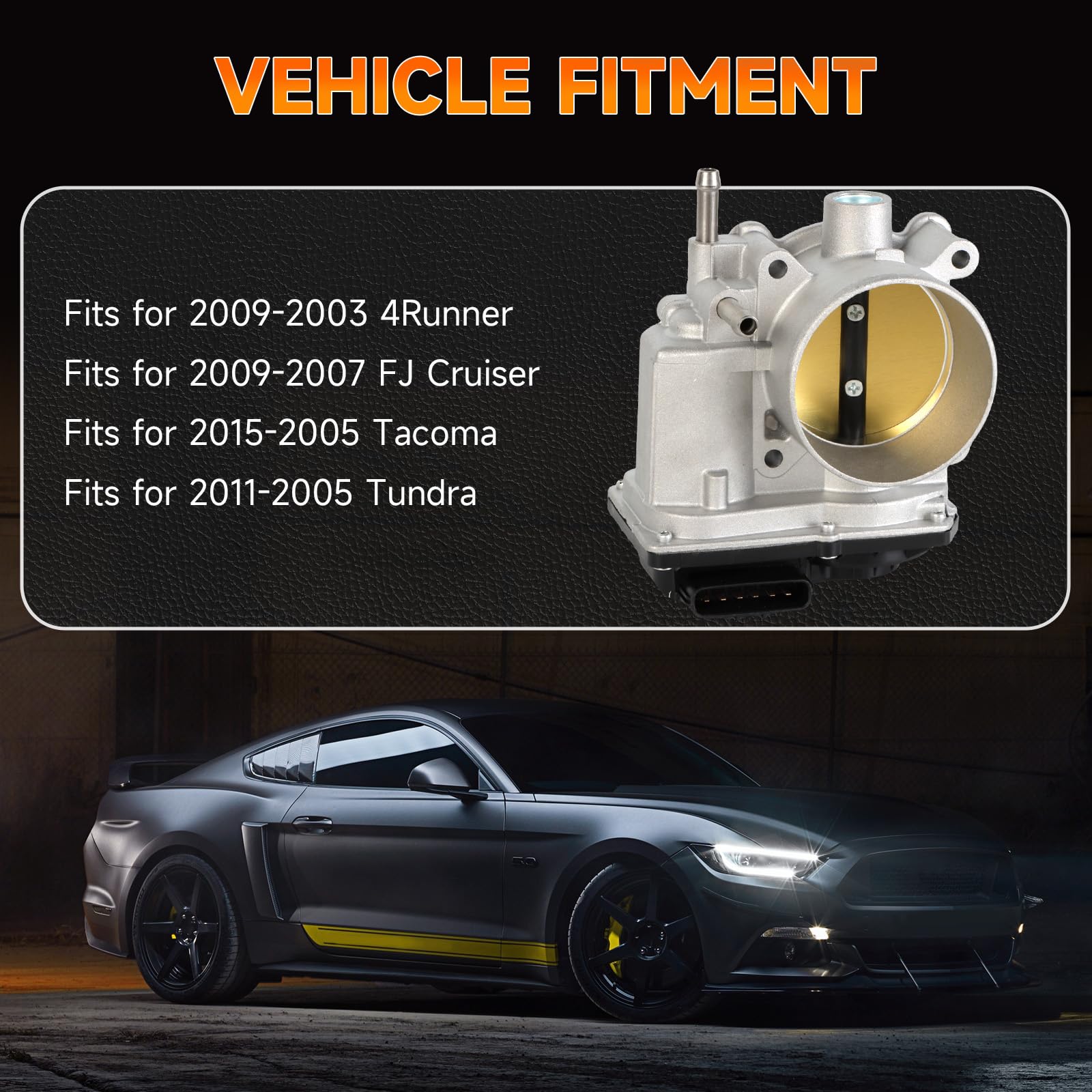 A-Premium Electronic Throttle Body Compatible With Toyota 4runner 03 09 Fj