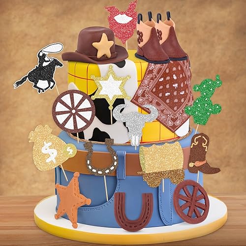 Miniatura 127 de Hooqict 26 piezas de decoraciones de pasteles de los años 80 y 90, decoraciones retro de los años 80 de hip hop con bolas de purpurina para cupcakes