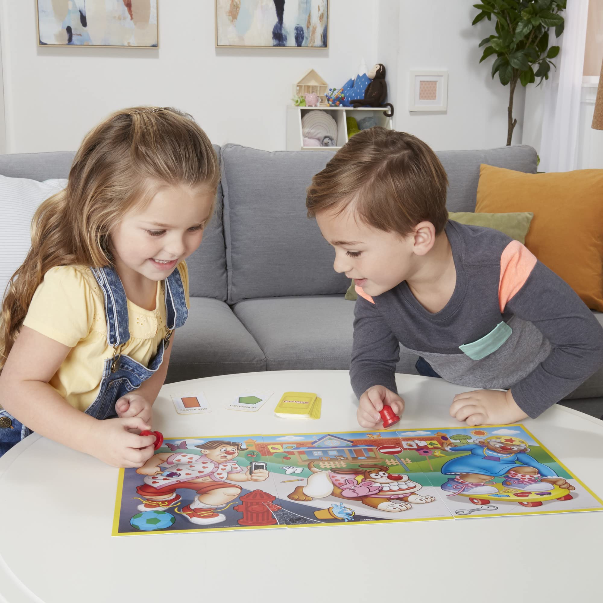 Hasbro Gaming Operation Junior Jeu de société | Jeu d'opération pour jeunes enfants de 3 ans et plus | 2 à 4 joueurs | Jeux préscolaires | Jeux amusants pour enfants d'âge préscolaire
