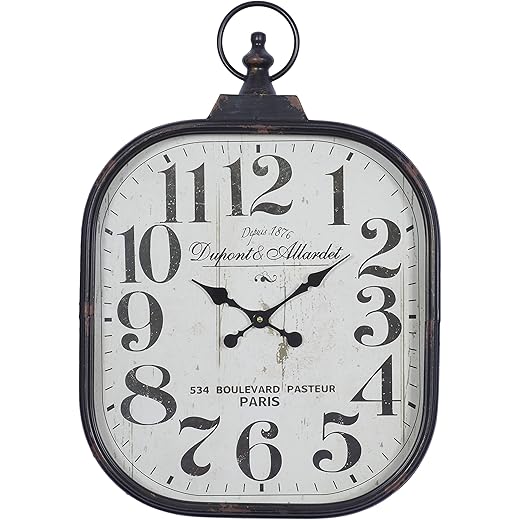 Vintage Metal Wall Clock