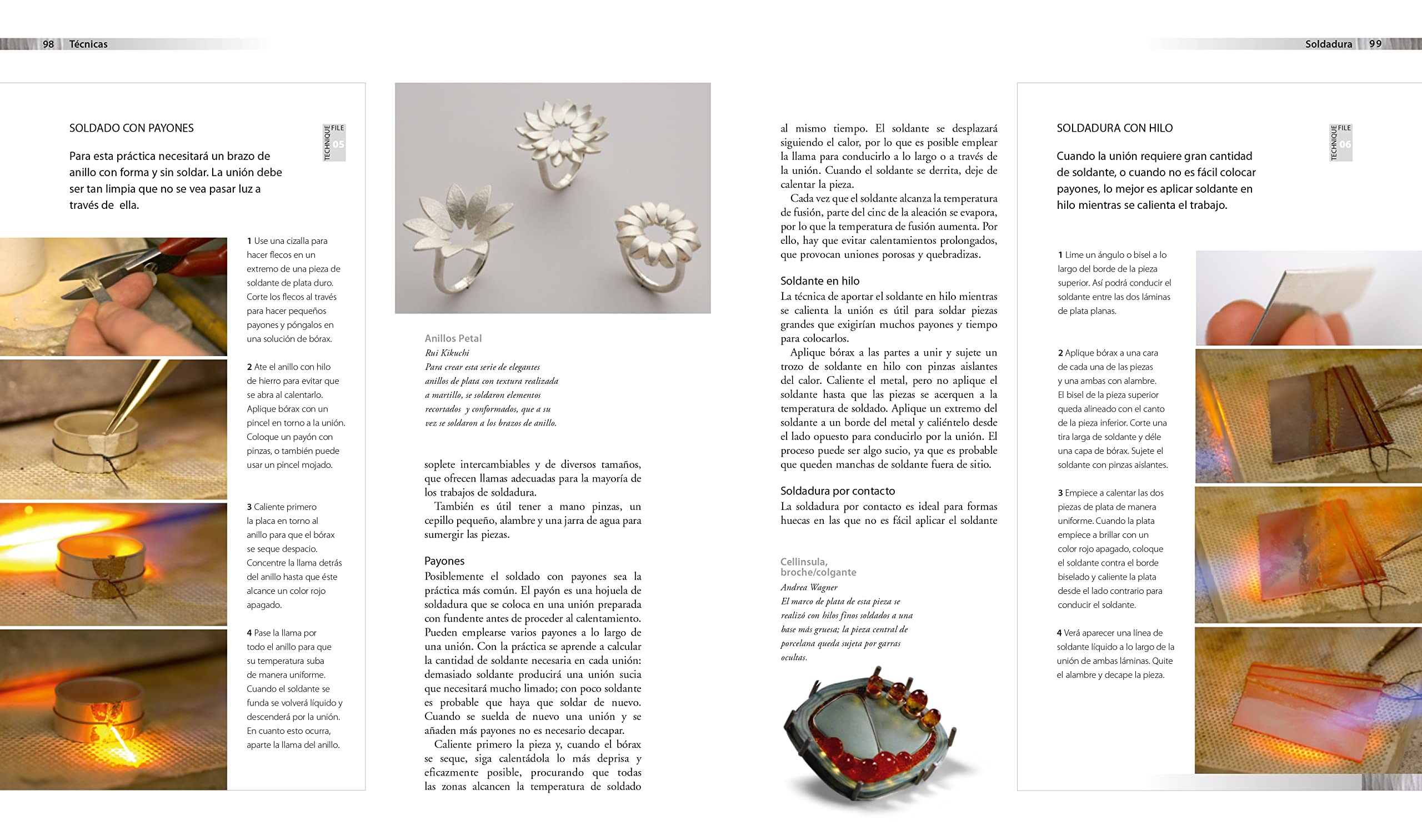 Guía completa del taller de joyería. Herramientas, materiales, procedimientos y diseño
