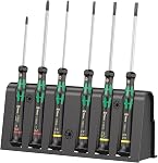 Wera 2035/6 Kit et rack de tournevis pour micro-slotté/Phillips électroniques Kraftform, 6-Piece