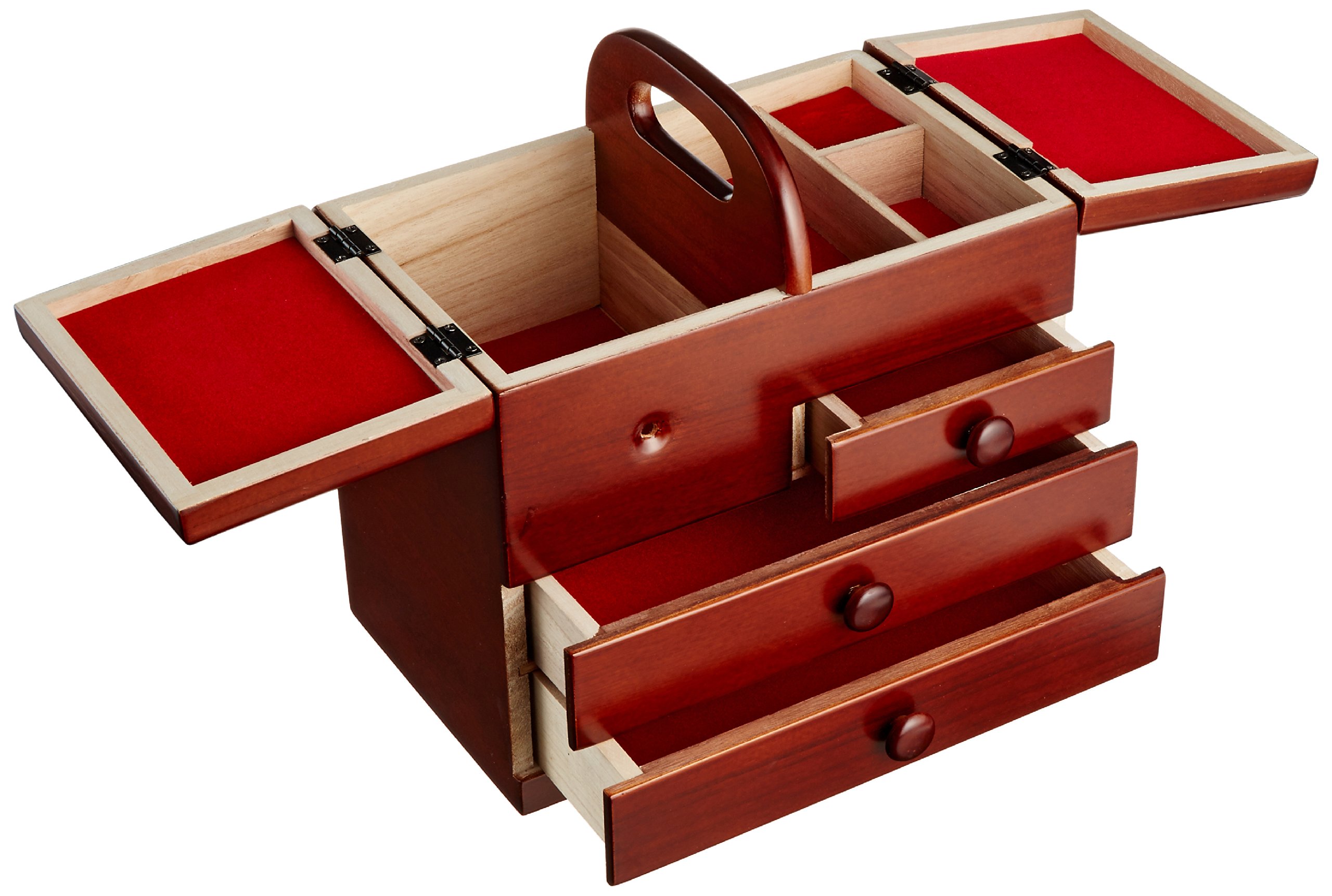Amazon｜東出漆器 ニューロマンソーイングBOX No.5(R) 6734｜収納