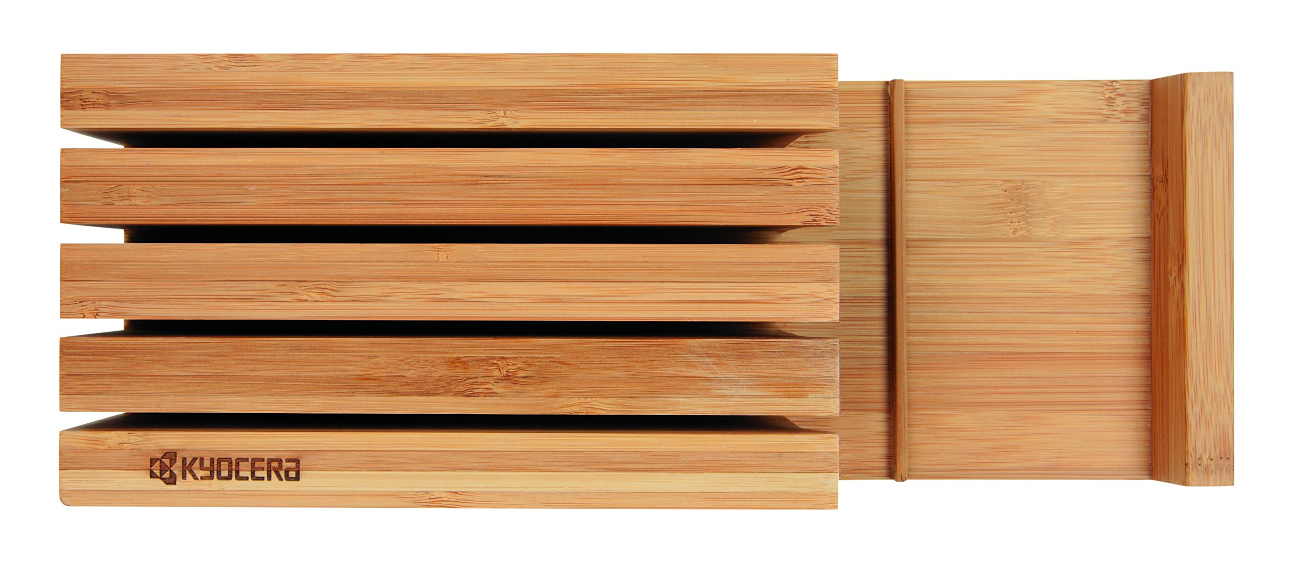 Kyocera BKB4 Bloc vide pour 4 couteaux Céramique Bambou