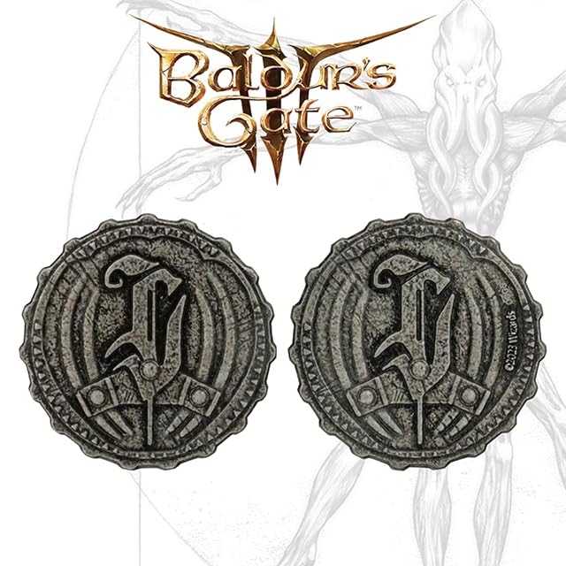 Foto 7 de 7 de FaNaTtik Dungeons & Dragons Baldur's Gate 3 Moneda de alma coleccionable