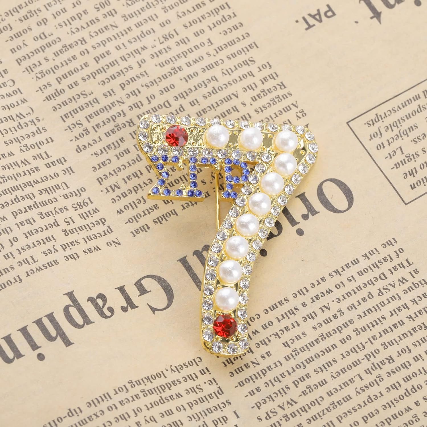 CENWA Sorority Brooch Pin Sorority Gift Sorority Jewelry Gift - Image 7