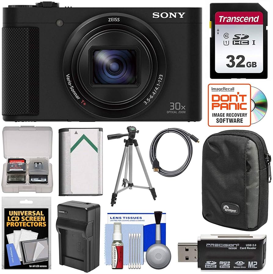 【早い者勝ち】SONY Cyber-Shot DSC-HX80 デジタルカメラ Sony Cyber-Shot DSC-HX80 Wi-Fi Digital Camera with 32GB Card