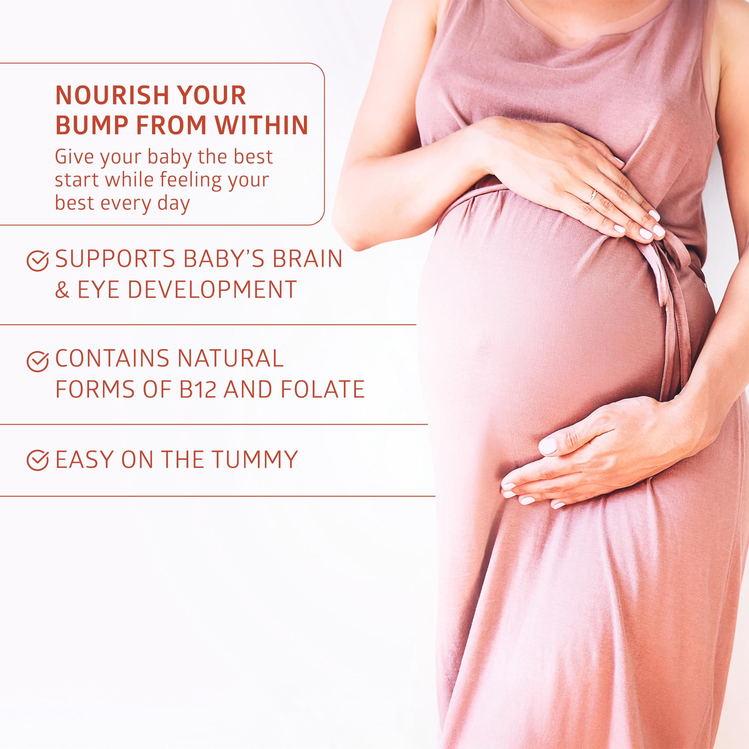 Centurion Health Premium Prenatal Vitamins [10 Powerful Ingredients] with DHA, EPA, Folate and Vitamin B12, All Natural Pregnancy Supplement for Fetal Development and Pregnancy Support, 30 Softgels — Amazon image 2