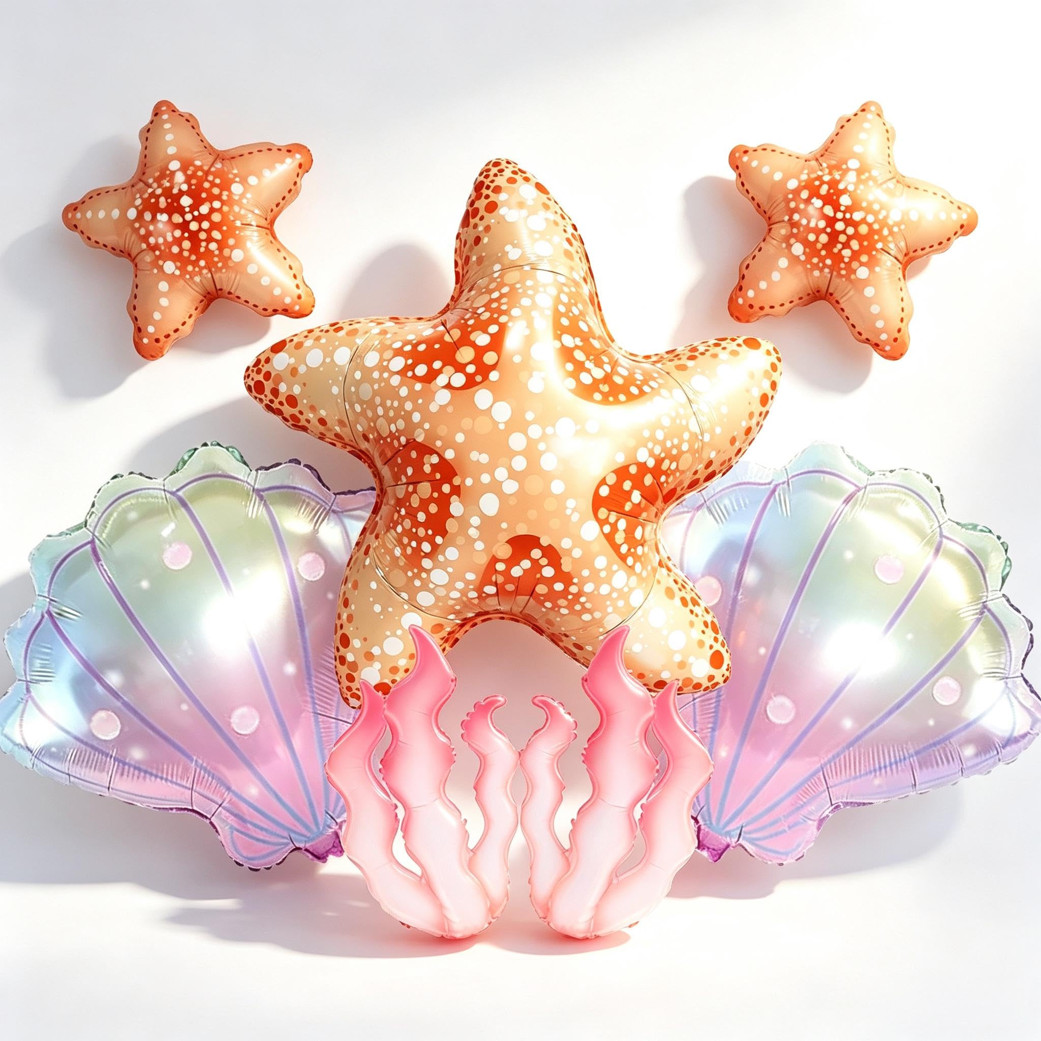 Photo 1 of Faif?te Starfish & Seashell Balloons