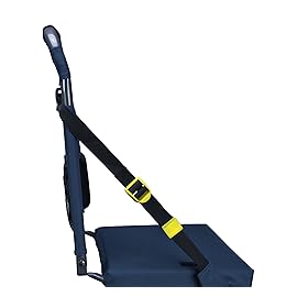 GCI Outdoor BleacherBack Lumbar Stadium Seat With Padded Backrest