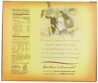 Crunchmaster Multi-Grain Crackers , 20 Ounce