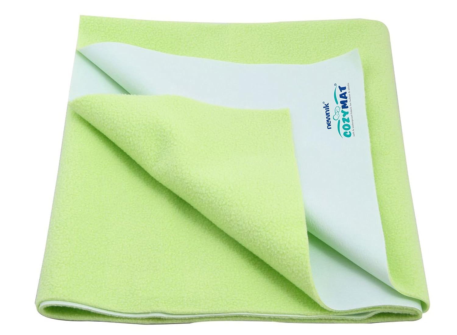 Cozymat Dry Sheet Quick Waterproof Breathable Bed Protector & Crib Sheet (Size: 70cm X 100cm) Lemon Green, Medium Cozymat Dry Sheet Quick Waterproof Breathable Bed Protector & Crib Sheet (Size: 70cm X 100cm) Lemon Green, Medium