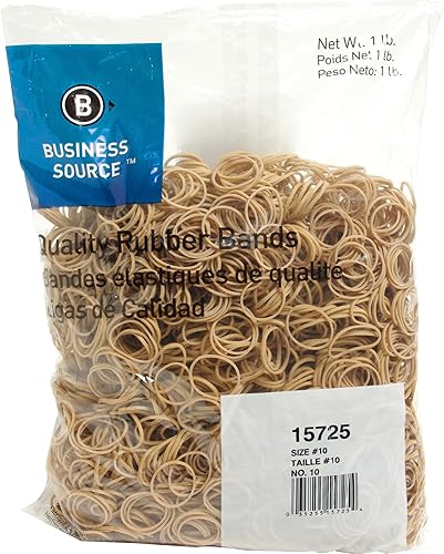 Business Source Bandas de goma tamaño #10
