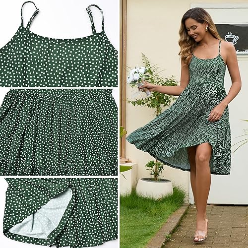 Miniatura 6 de GINKANA Vestido de maternidad sin mangas para mujer con tirantes ajustables vestido casual de verano para uso diario o baby shower Bandera