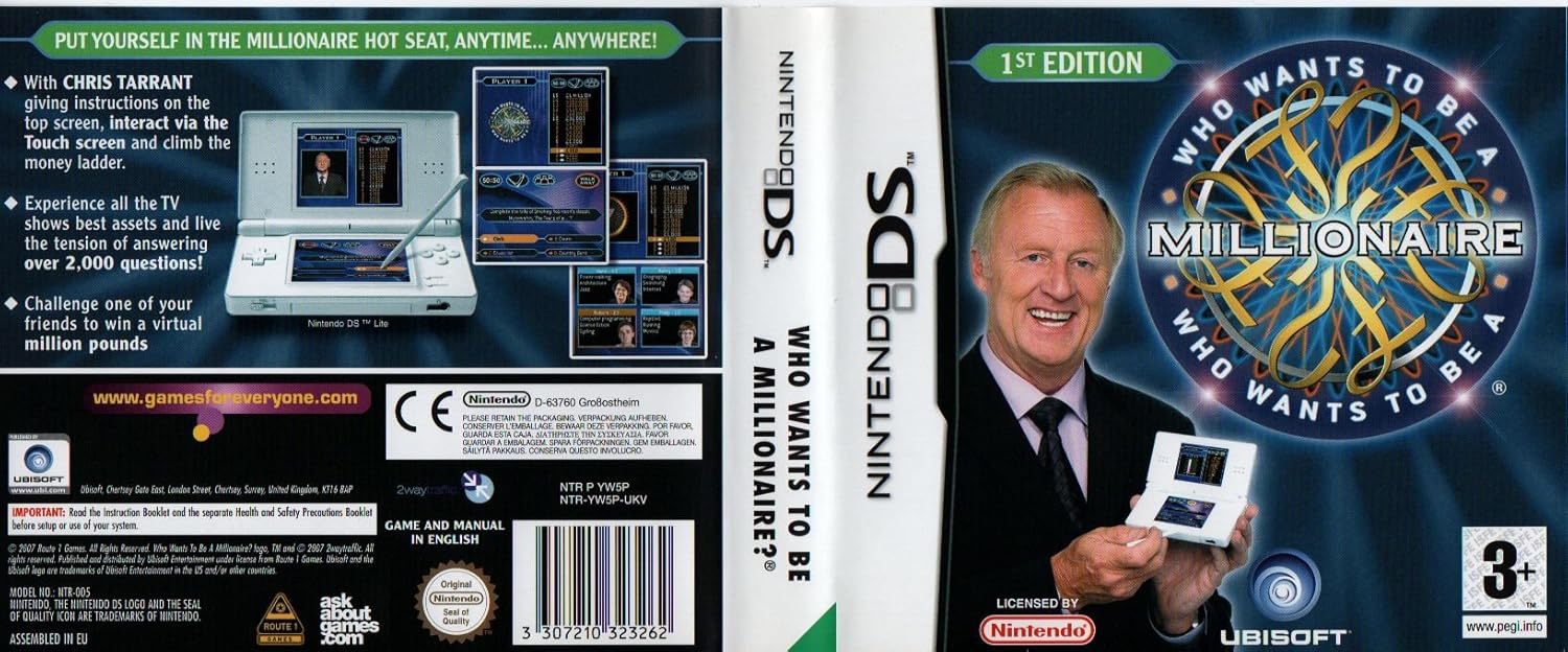 Amazon Com Who Wants To Be A Millionaire Nintendo Ds Video Games