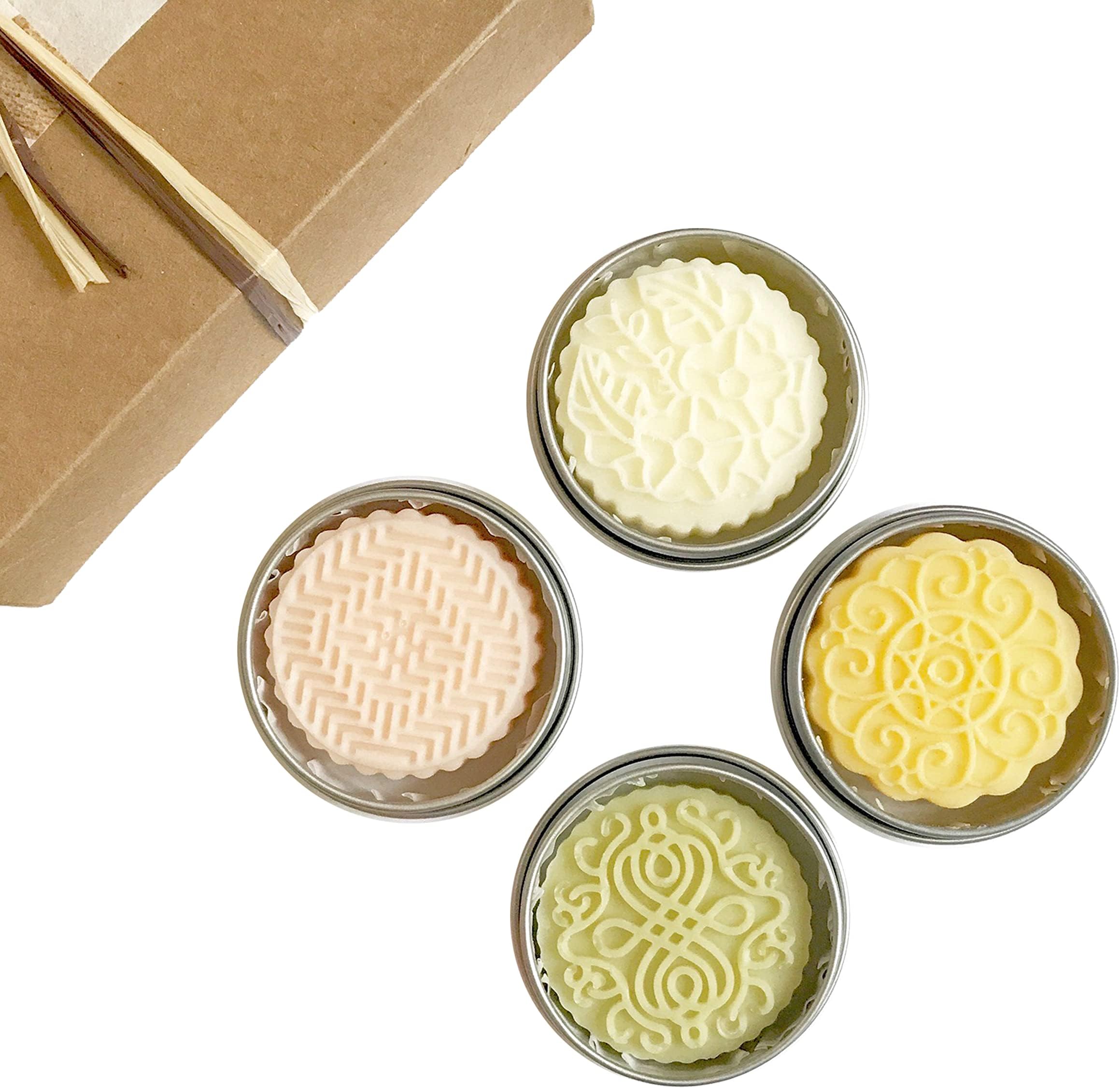 Kaya - Gift Set of 4 Solid Lotion Bars - Natural & Organic