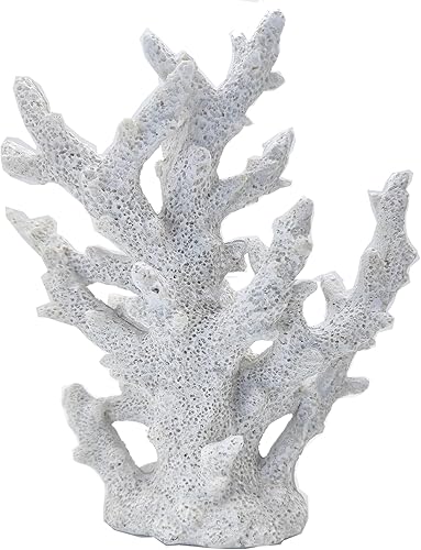 Miniatura 2 de Decoración costera de playa, decoración para el hogar, escultura de estatua de coral para el hogar, escritorio, baño, estatua de estante de