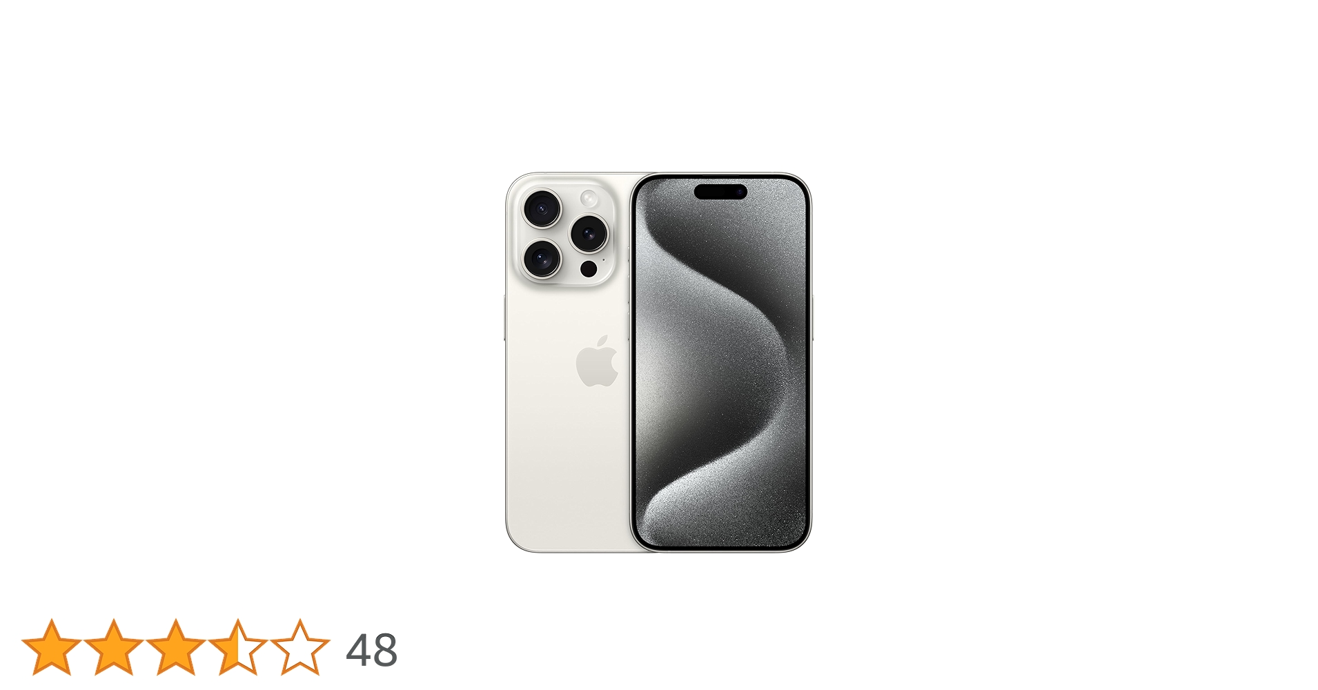 iPhone 15 pro ホワイトチタニウム 128GB 箱あり iPhone 15 Pro 128GB - ホワイトチタニウム（SIMフリー）[整備済