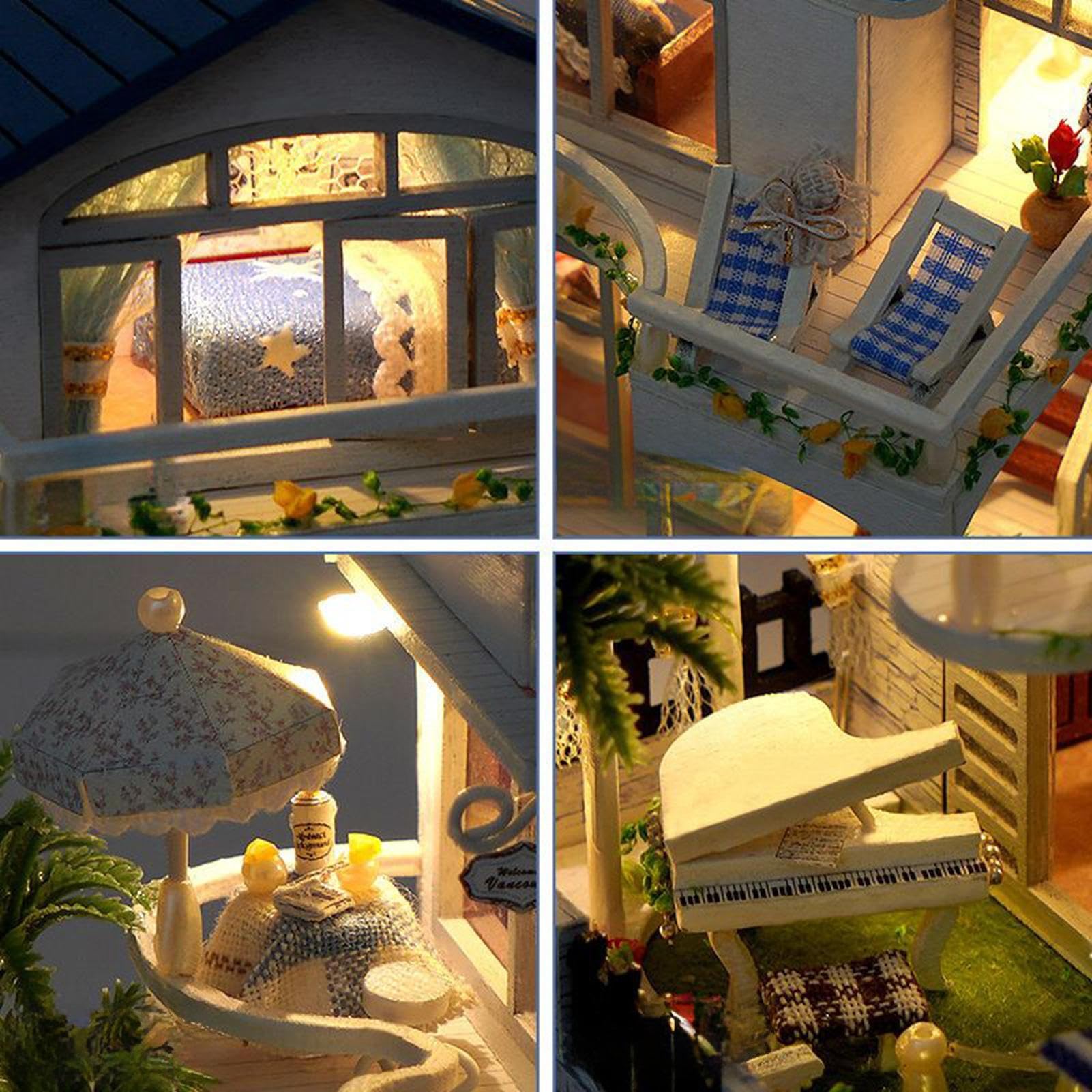 Kit de construcción de casita Set manualidades decoración hogar