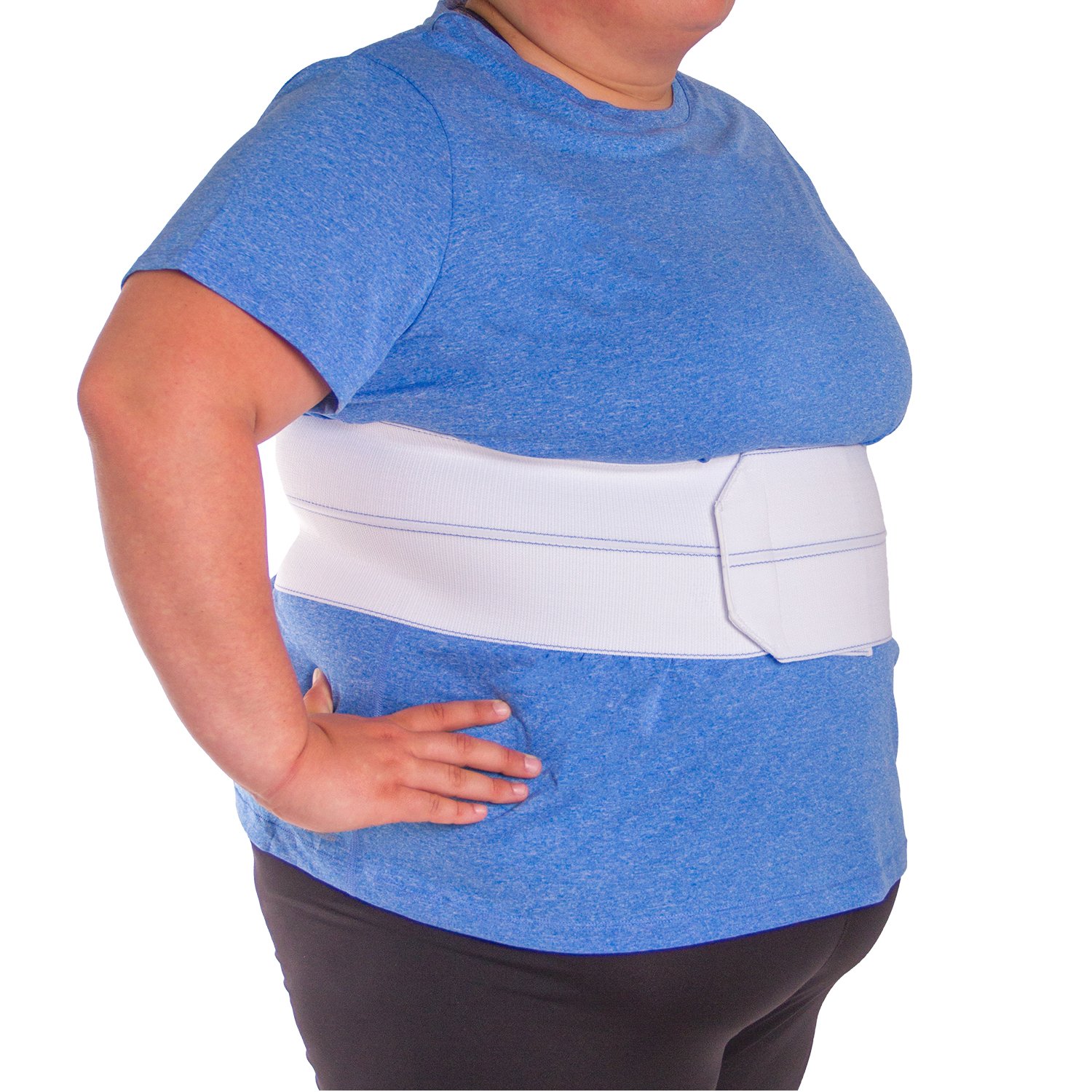 Buy BraceAbility Broken Rib Brace Elastic Chest Wrap Belt for Cracked, Fractured or Dislocated