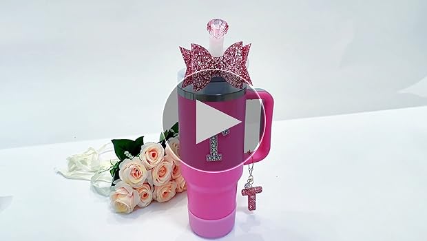 Amazon.com: Liangang 5Pcs Stanley Cup Accessories Set,Letter