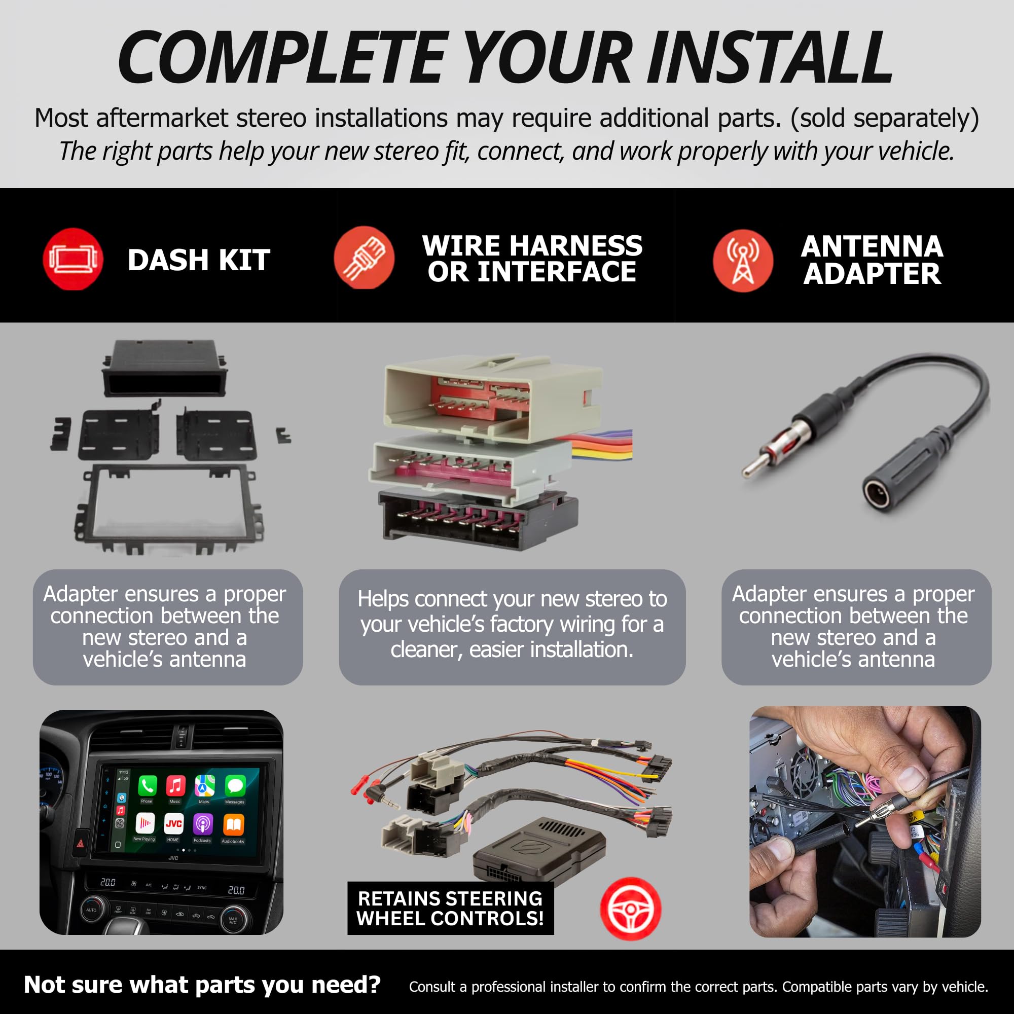 Amazon.com: JVC KD-X380BTS Digital Media Car Receiver Featuring