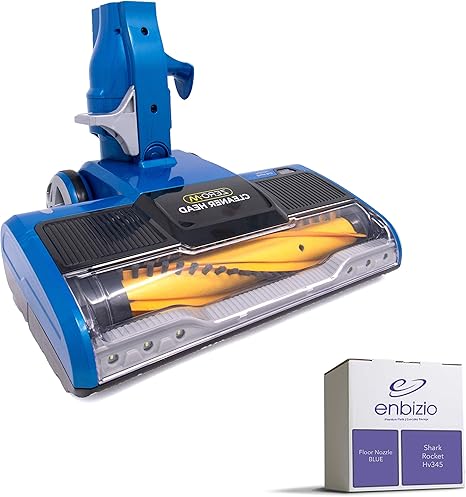 Enbizio Genuine Shark Vacuum Replacement Parts for Shark Rocket Hv345 Zero M Corded Stick Vacuum - Motorized Floor Nozzle Attachment - Blue - Part ...