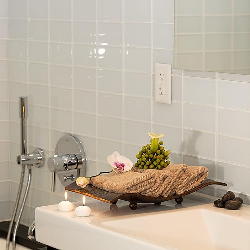 Miniatura 6 de Juego de baño extragrande de 8 piezas de lujo de 700 GSM, color gris pardo, 2 toallas de baño de 35 x 70 pulgadas, 2 toallas de mano de 16 x 30