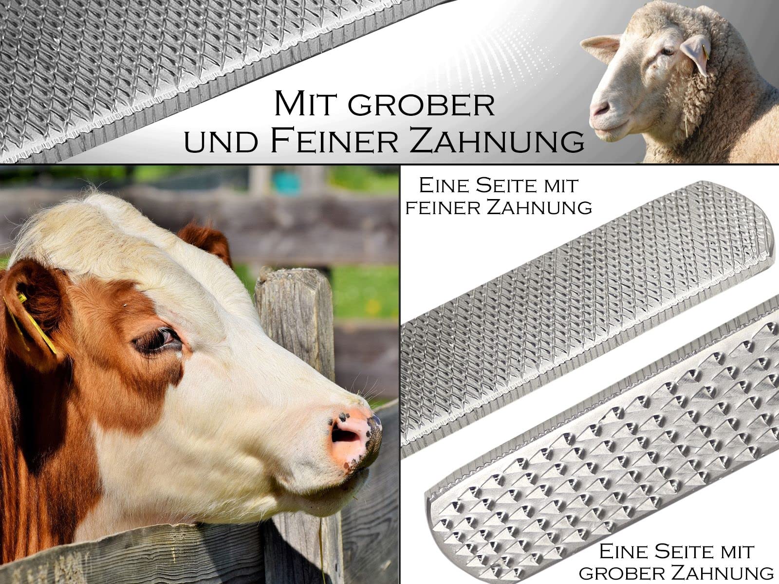 Profi Pferde Hufschmied-Werkzeug Set 3-teiliges Pferdehufpflege-Set