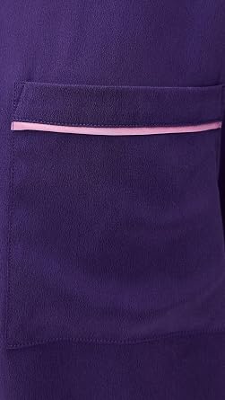 Lunya Women's Washable Silk Piped Tee Shorts Set