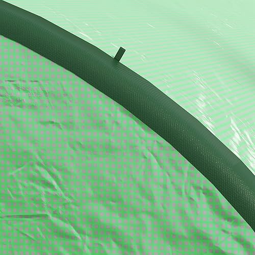 Miniatura 9 de Outsunny Invernadero túnel con estructura reforzada, 24.6 x 10 x 6.6 pies, casa verde al aire libre con 2 puertas con bisagras, 10 ventanas de