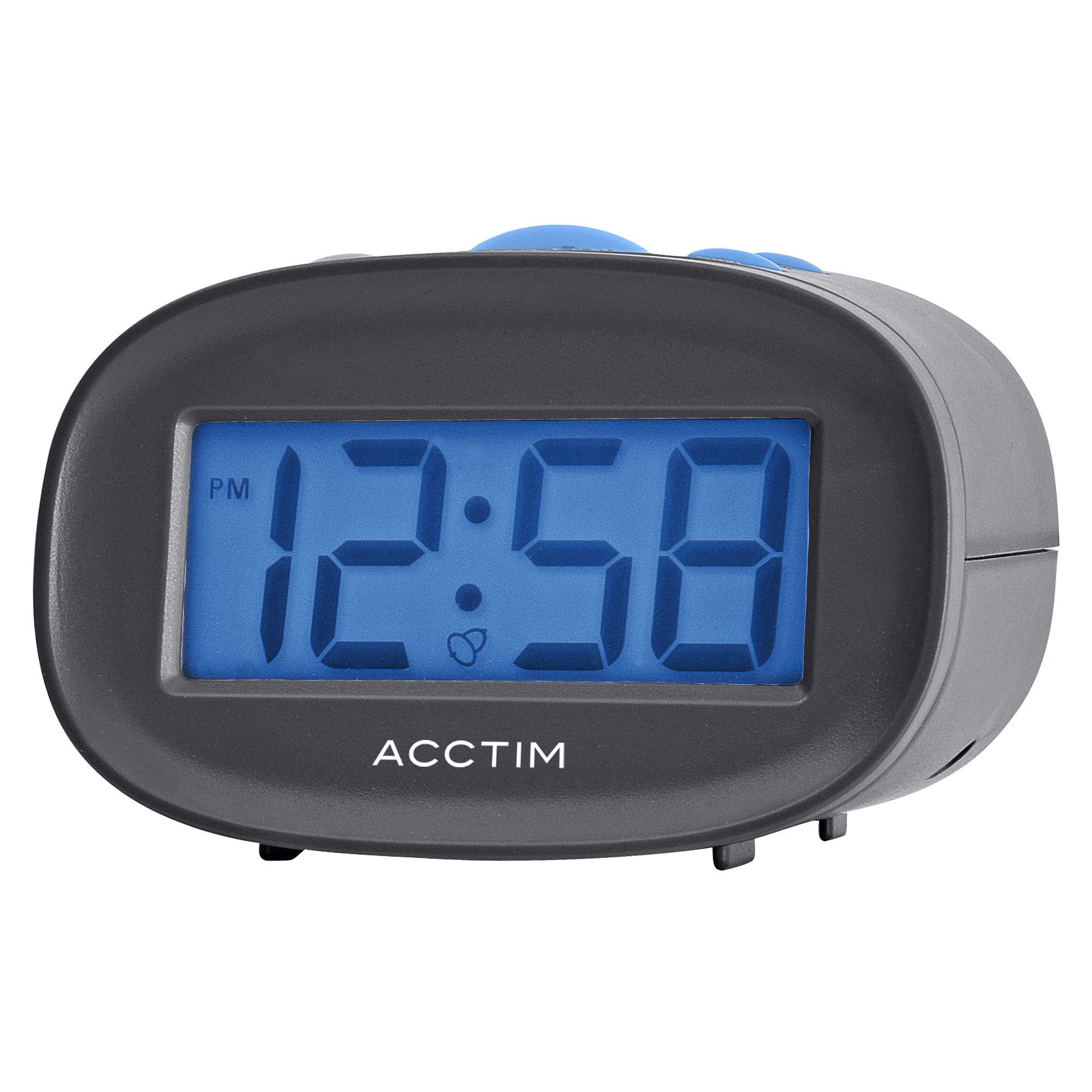 Acctim 12340 Auric LCD Alarm Clock AM/PM Indicator Crecendo alarm with