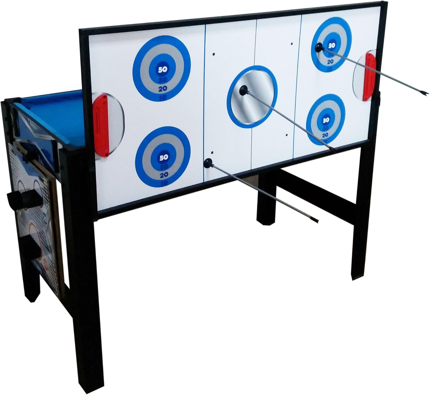 Triumph 13-in-1 Combo Game Table Includes Basketball, Table Tennis, Billiards, Push Hockey, Launch Football, Baseball, Tic-Tac-Toe, and Skee Bean Bag Toss : Sports & Outdoors