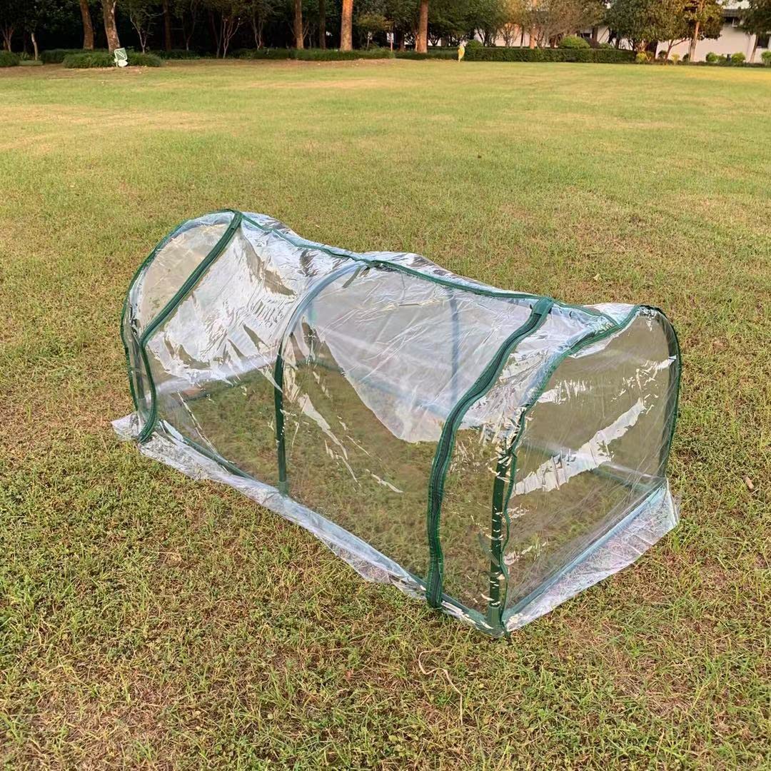 Szklarnia ogród przenośny odporny na warunki atmosferyczne zielony dom z zamkami do wewnątrz na zewnątrz szklarnia roślina domek/szklarnia na podwórka 120 cm dł. x 58 cm szer. x 49 cm wys