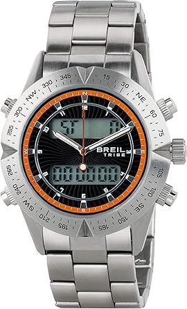 Reloj BREIL por Hombre Digital Way con Correa de Acero, Movimiento Doble Tiempo Cuarzo
