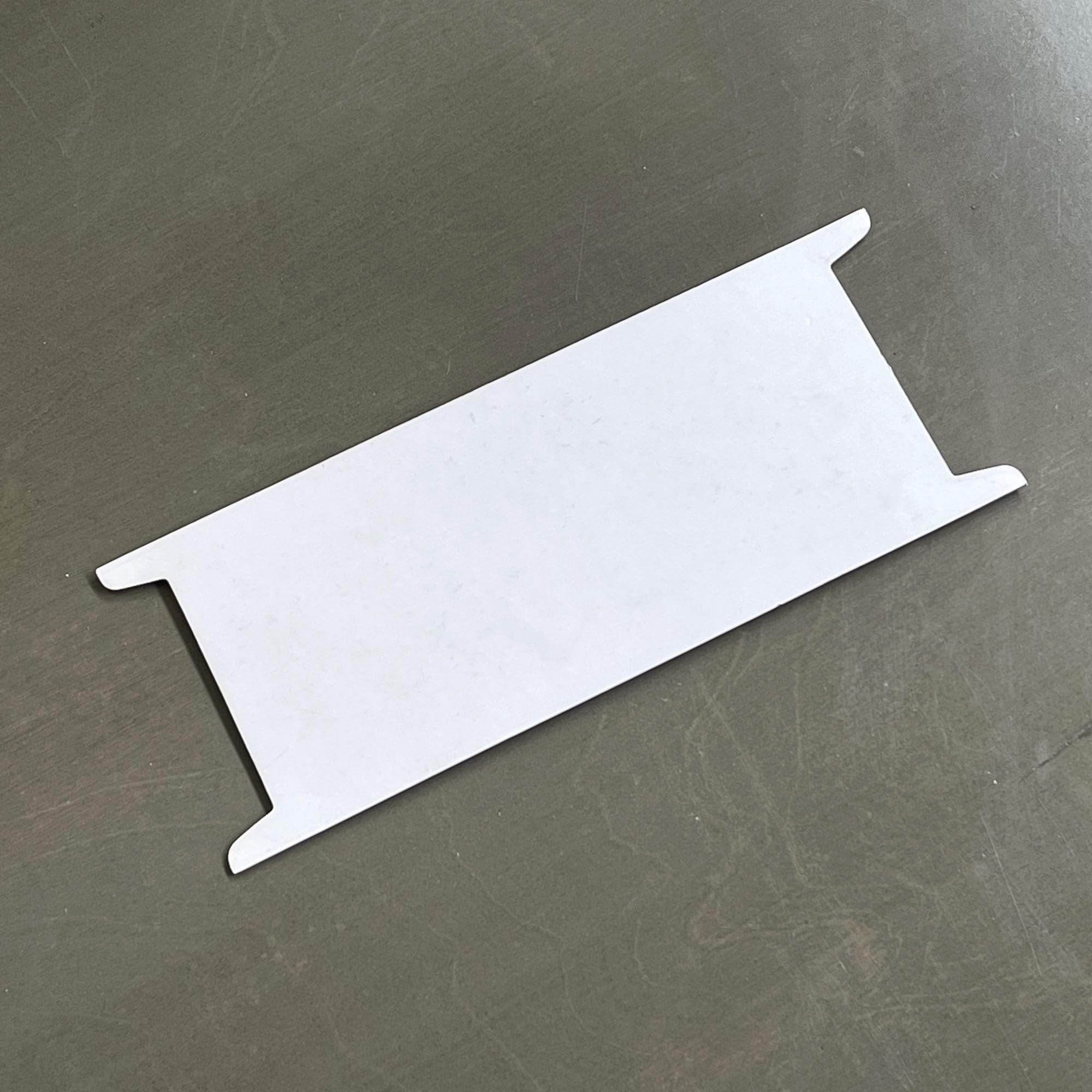 Kartonspulen-Organizer, cremefarben, 15 Stück/Packung, H-Form, einfaches Spulenband oder Faden, Größe 19,1 x 7,6 x 0,3 cm (Länge x Breite x Höhe)