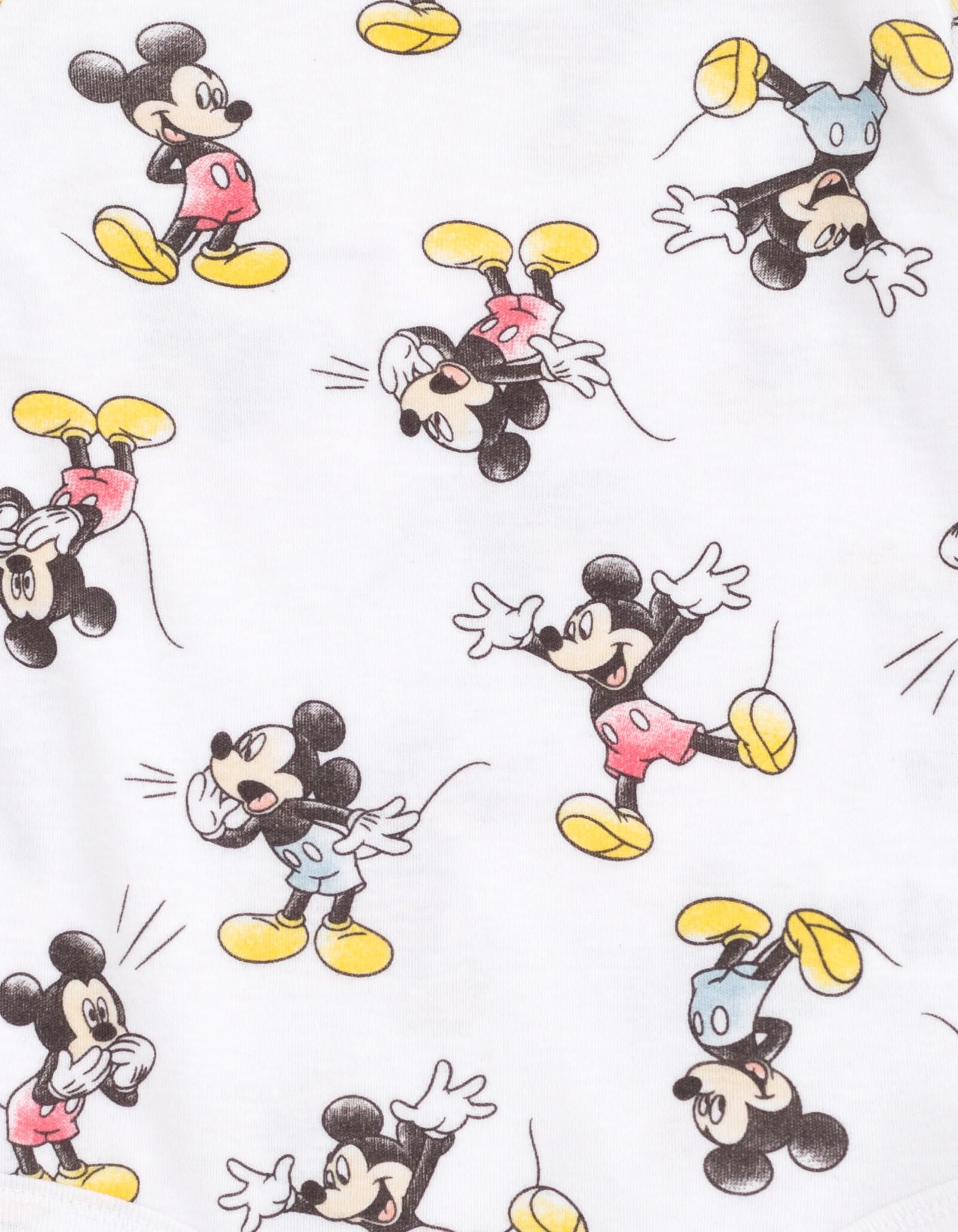 Disney Klasyczne body dla niemowląt Myszka Miki Kubuś Puchatek Minnie 3-pak noworodka i niemowląt (noworodek - 24 miesiące), zielony/biały/spalony pomarańczowy, noworodek, zielony/biały / spalony