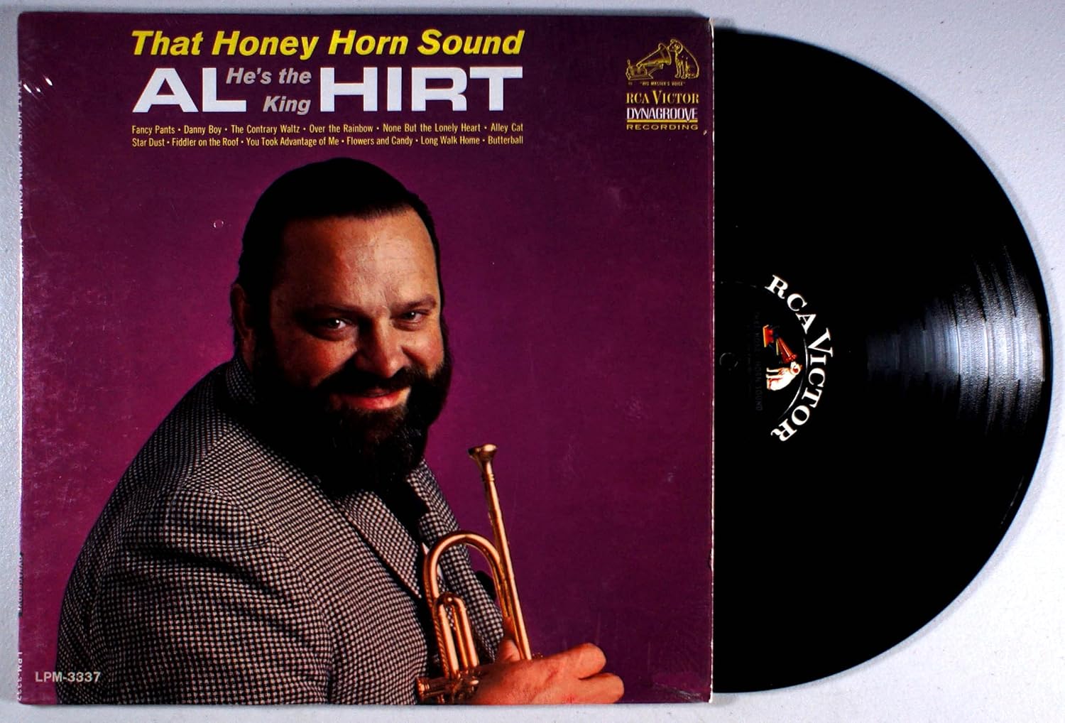 That Honey Horn Sound Al He's the King Hirt (Vinyl Lp) CDs