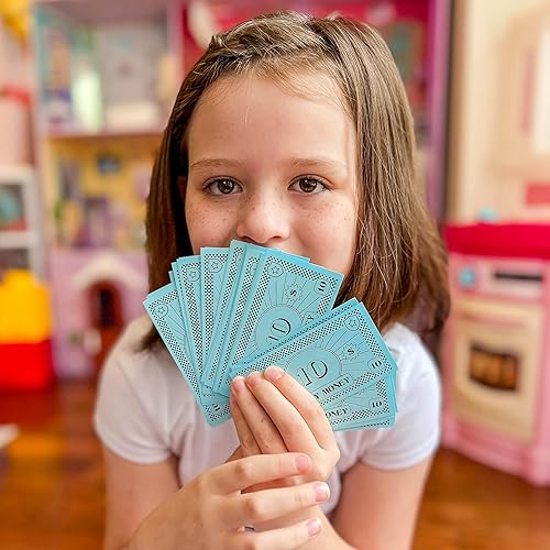 Miniatura 7 de Opoly Play Money – 800 monedas falsas para juegos de mesa – 100 de cada factura en 8 denominaciones – $1, 5, 10, 20, 50, 100, 500 y $1000 – Dinero