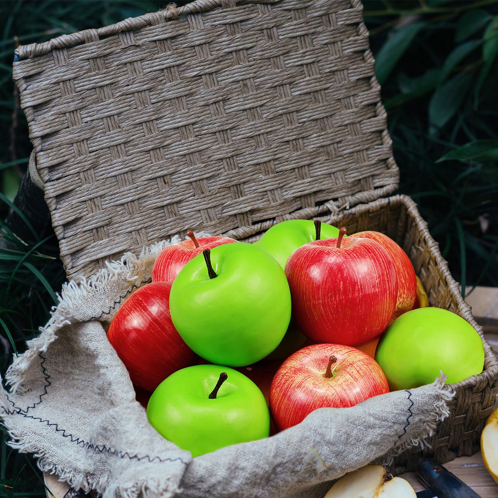 Lot De 2 Feuilles De Fougère Artificielles En Plastique Pour Décoration