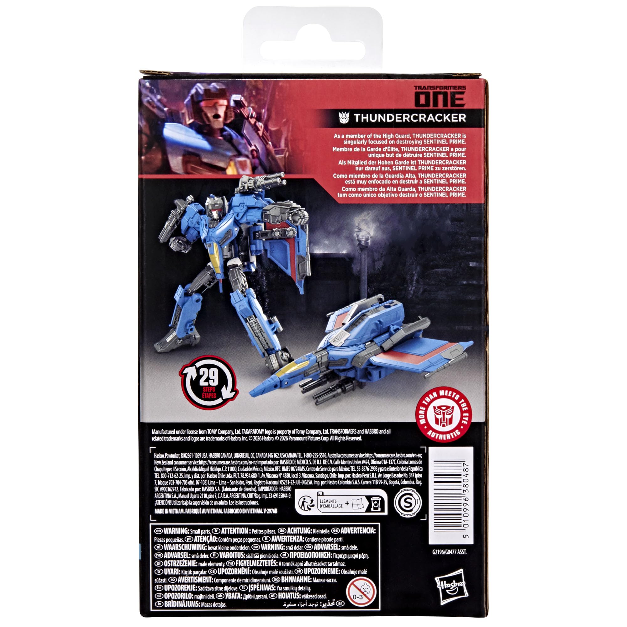 Amazon.com: Transformers Studio Series ONE Thundercracker, Deluxe
