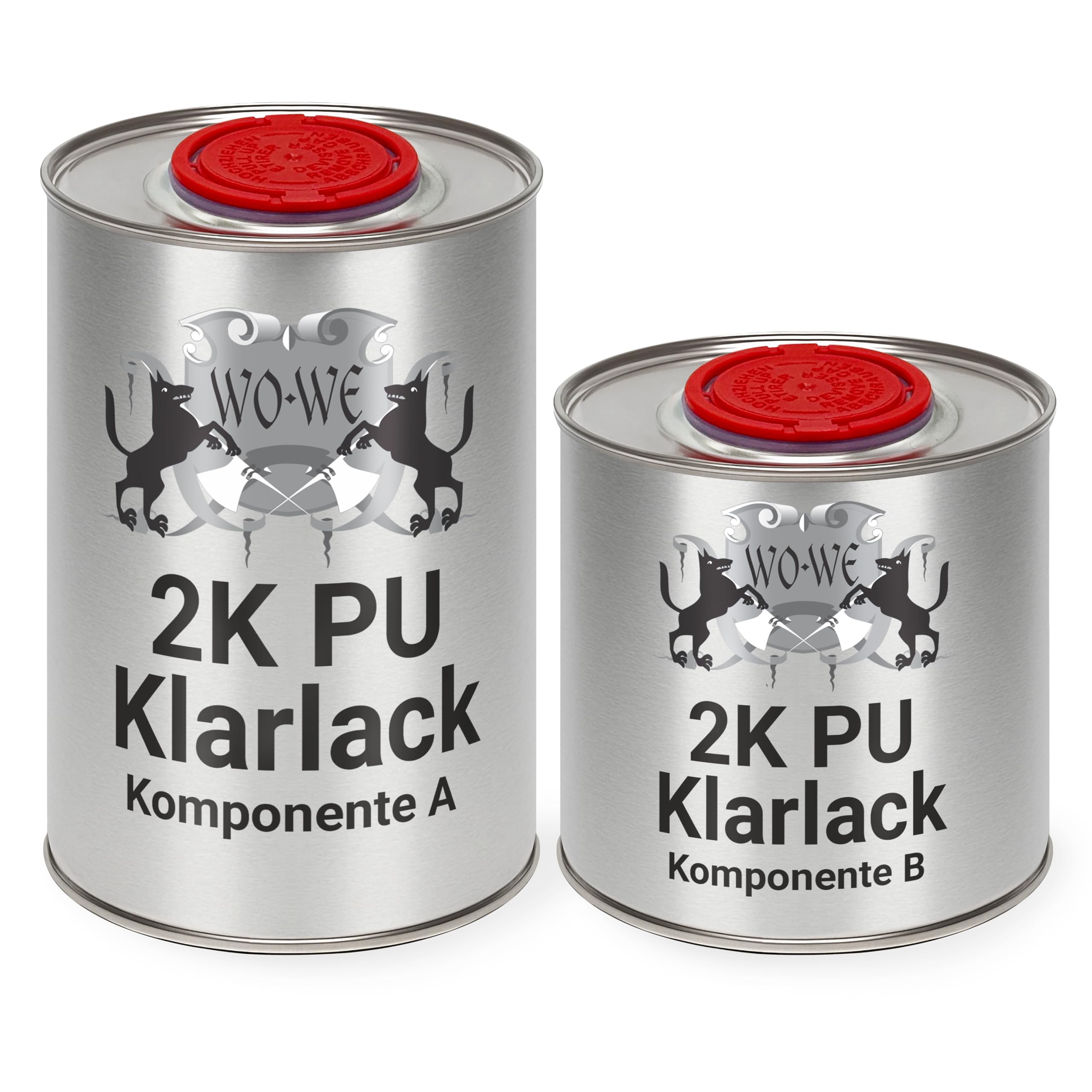 Vernice poliuretanica per legno - resistenza ai raggi UV, agenti atmosferici - non ingiallisce - finitura satinata - incolore - 1,5KG