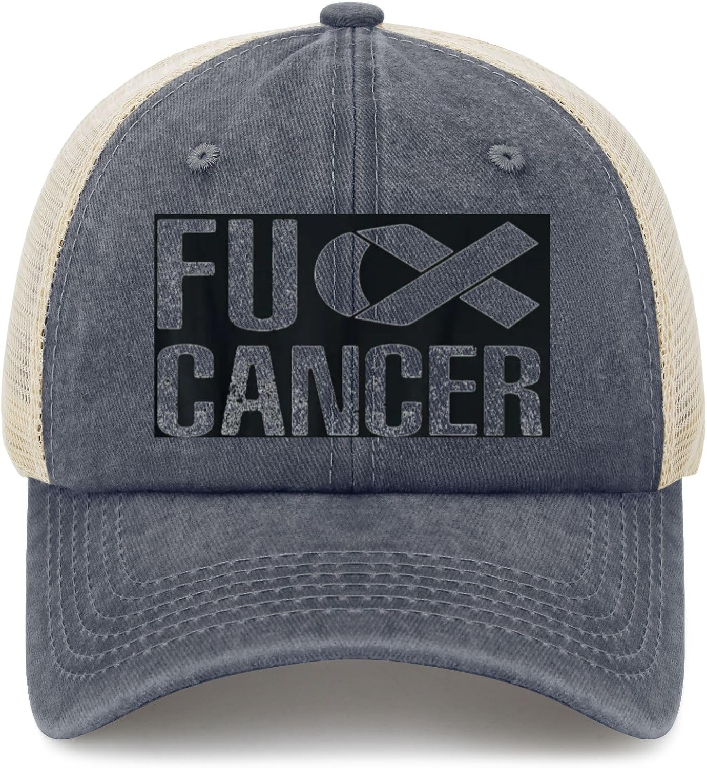 Fuck Cancers Snapback Hat Mens Adjustable Running Trucker Caps