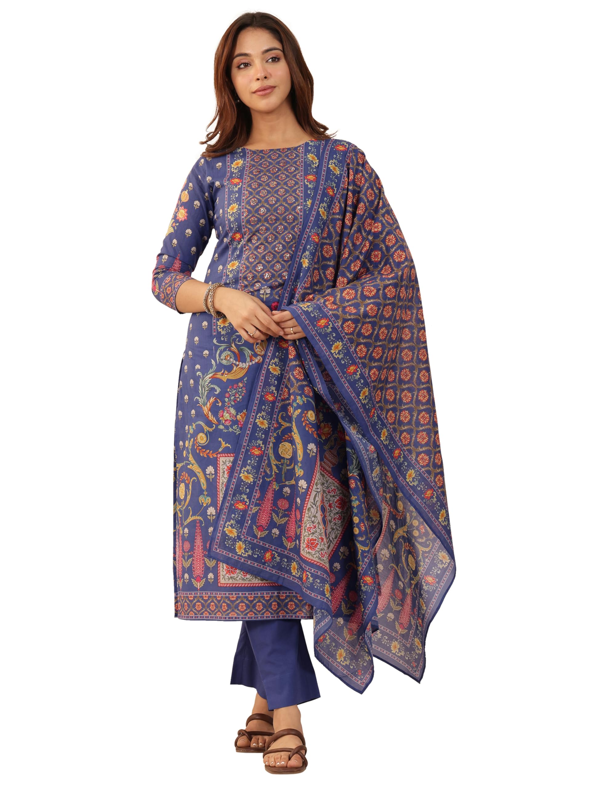 Women's Cotton Kurta Set
