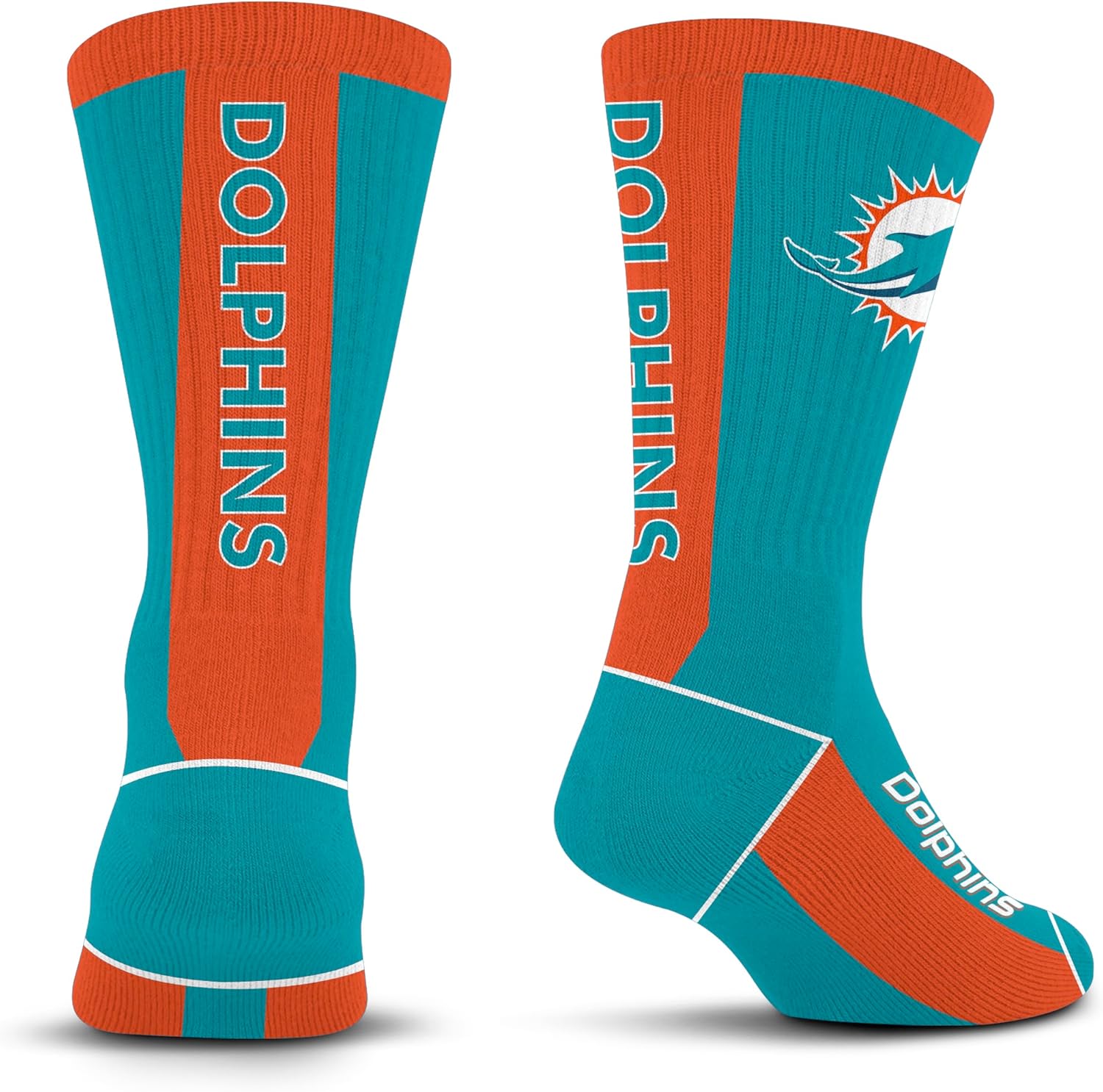 For Bare Feet NFL Unisex Kids Nfl Mvp Crew Sock Youth - Image 2