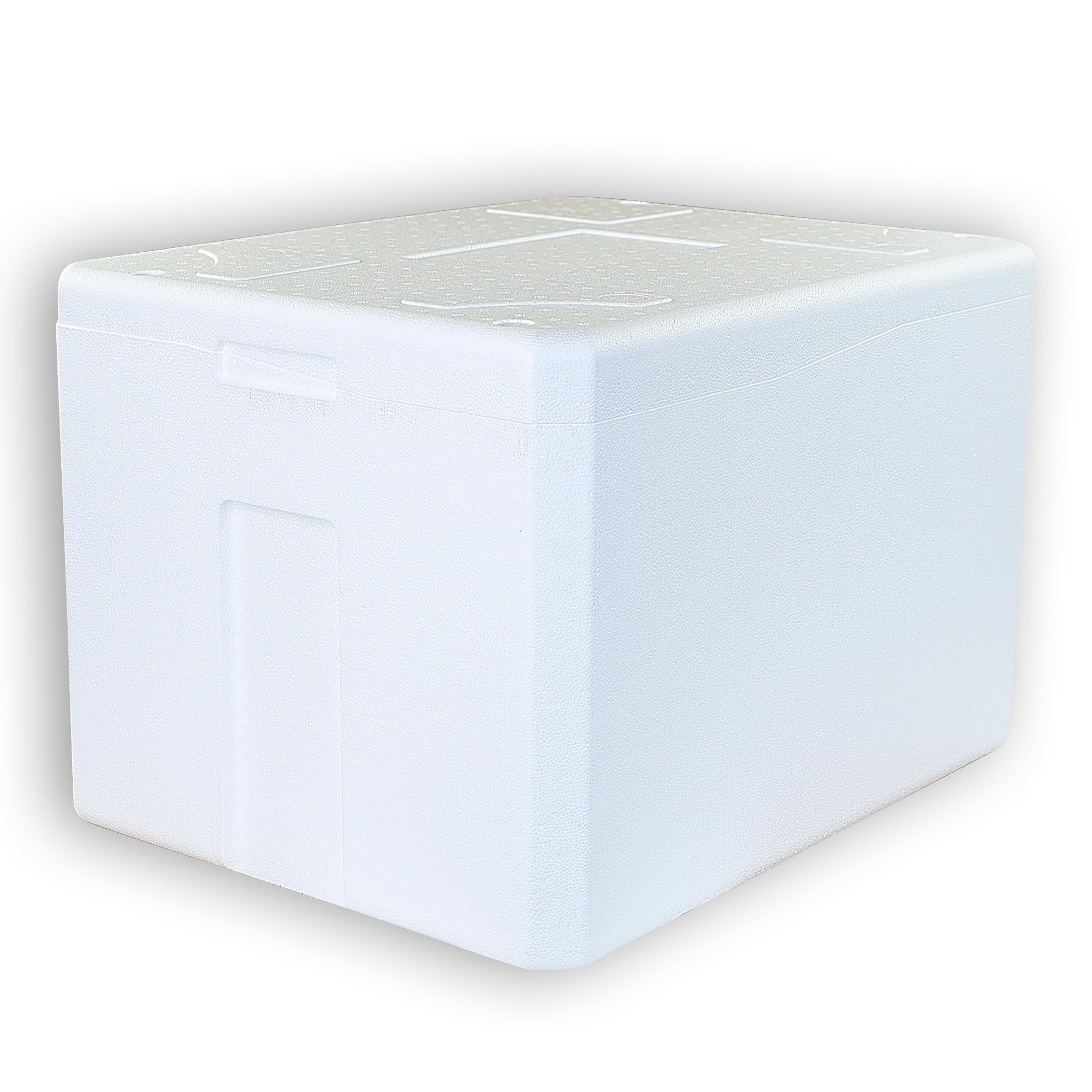 3 Thermoboxen Styropor XXL 64, 5Liter mit Deckel - Kühlbox Styropor - Wiederverwendbarer Isolierbehälter / Transportbox | Große Styropor Kühlbox