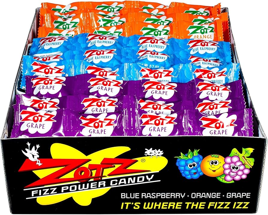 Amazon.com : Zotz Fizz Power Candy Strings Blue Raspberry, Orange Amazon.com : Zotz Fizz Power Candy Strings Blue Raspberry, Orange