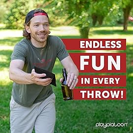 Play Platoon Weather Resistant Cornhole Bags - Set of 8 Regulation Corn Hole Bean Bags - Hunter Green & Black - Durable Duck Cloth Corn Hole Bag for Tossing Game, Includes Tote Bag